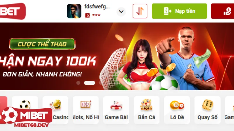 Nhà cái Mibet có những sảnh game nào hấp dẫn? 2 Sảnh Thể Thao Mibet – Hệ sinh thái cá cược thể thao đầy đủ và hiện đại